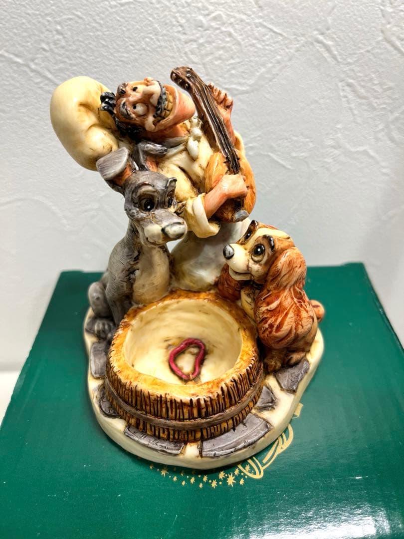 世界限定500 廃盤 わんわん物語 ⭐︎トランプ フィギュア　ハーモニーキングダム