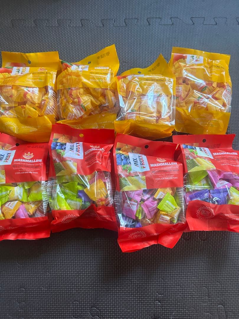現地購入品⭐︎マンゴーグミ⭐︎Mixグミおまとめ8点セット