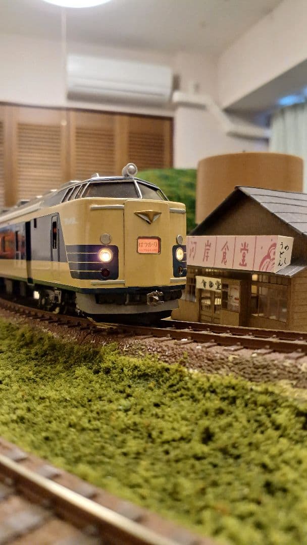 581系　はつかり　HOゲージ カツミ　真鍮製　鉄道模型 6両編成