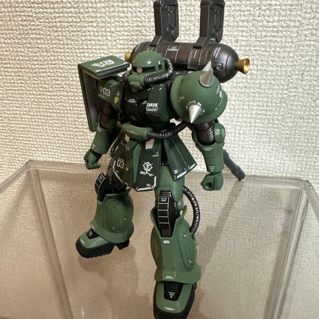 HG 量産型ザク+ビッグ・ガン(GUNDAM THUNDERBOLT Ver.)
