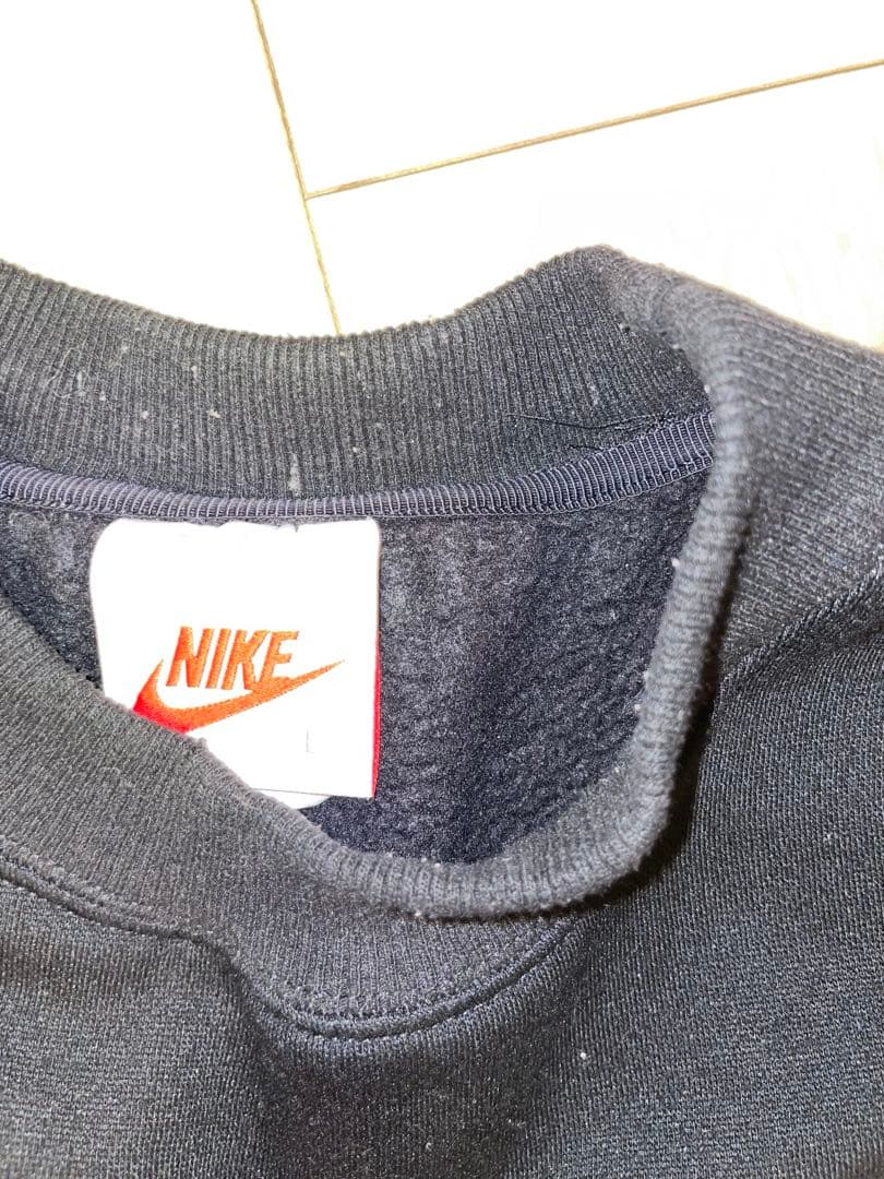 【‼️値下げ‼️】　Stussy NIKE ブラック スウェットシャツ