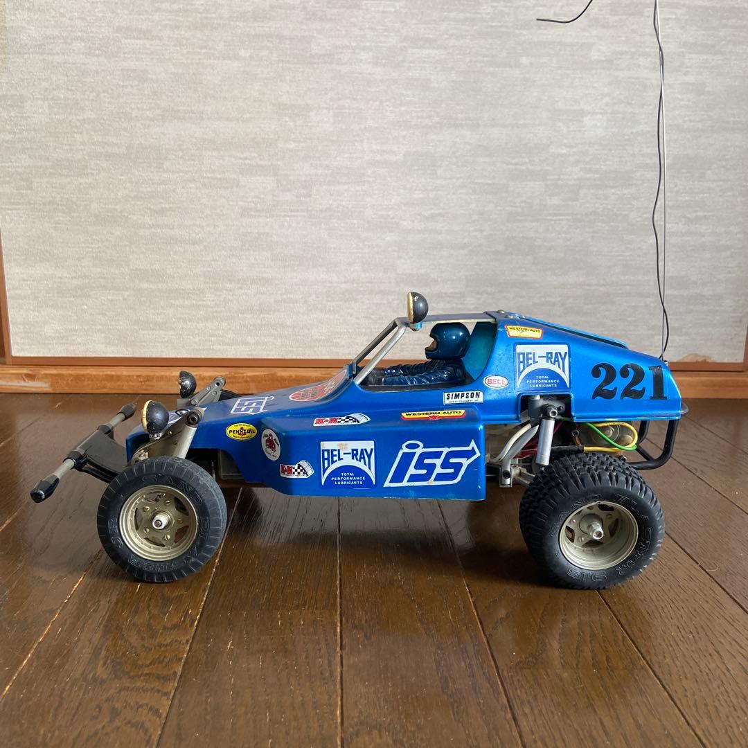 【ジャンク品】タミヤ 1/10スケール 昭和ビンテージバギー バギーチャンプ