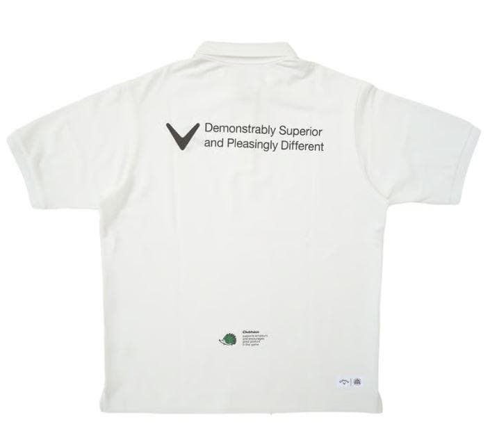 【限定】Callaway CLUBHAUS S/S Polo White コラボ
