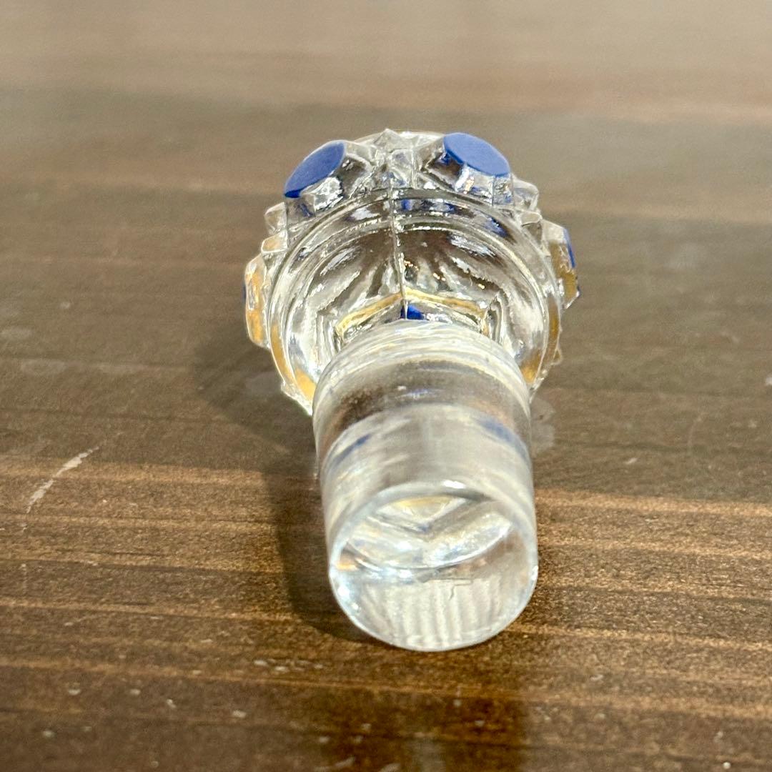 オールドバカラ　ディアマンピエーリーコバルトブルー香水瓶OLD BACCARAT