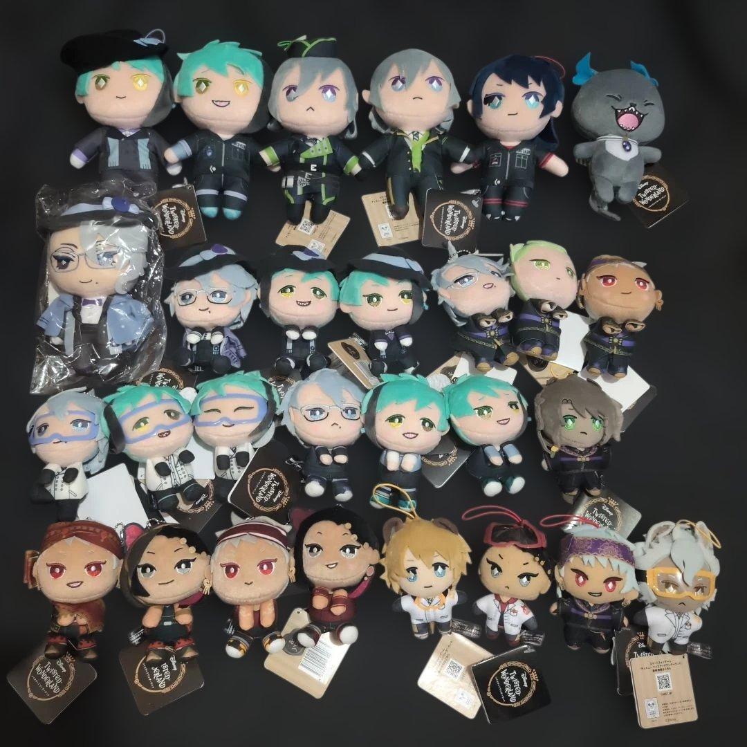 ツイステ　ぬいぐるみ バッグ　バスタオル　フィギュア　35個セット