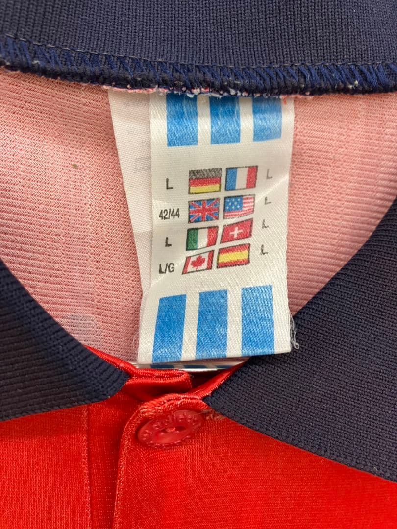 1994 スペイン代表　ルイス・エンリケ　アディダスオフィシャル　ユニフォーム