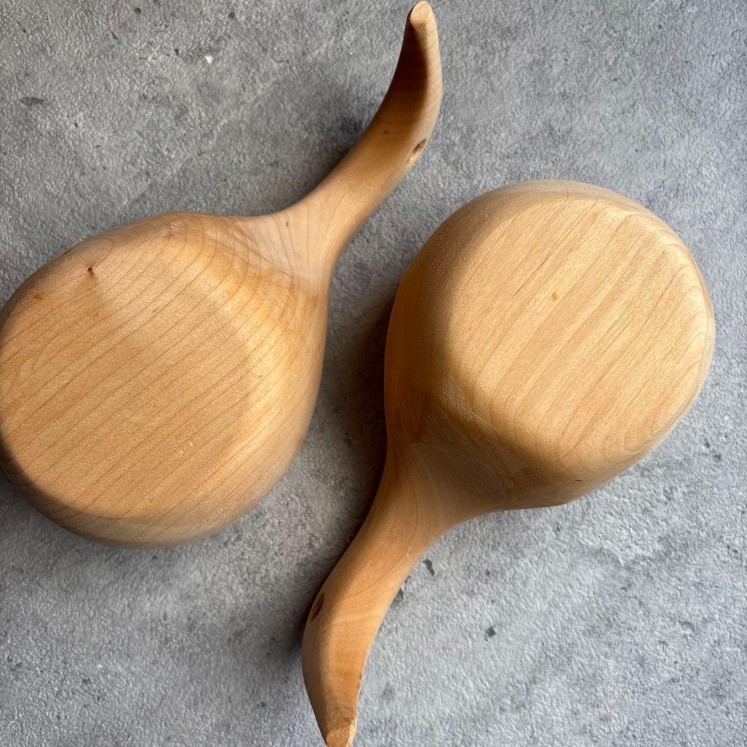 白樺 ククサカップ 2個セット北欧 フィンランド