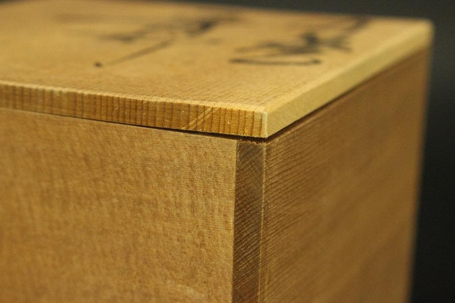 九谷焼 香炉 双耳 獅子蓋 木箱付(メ1491)