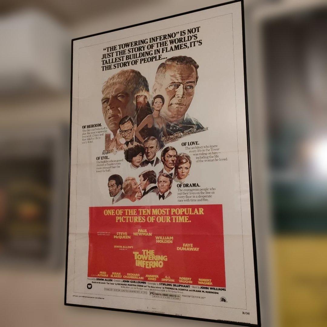 タワーリング・インフェルノ　　 初版ワンシートポスター　 スタイルB