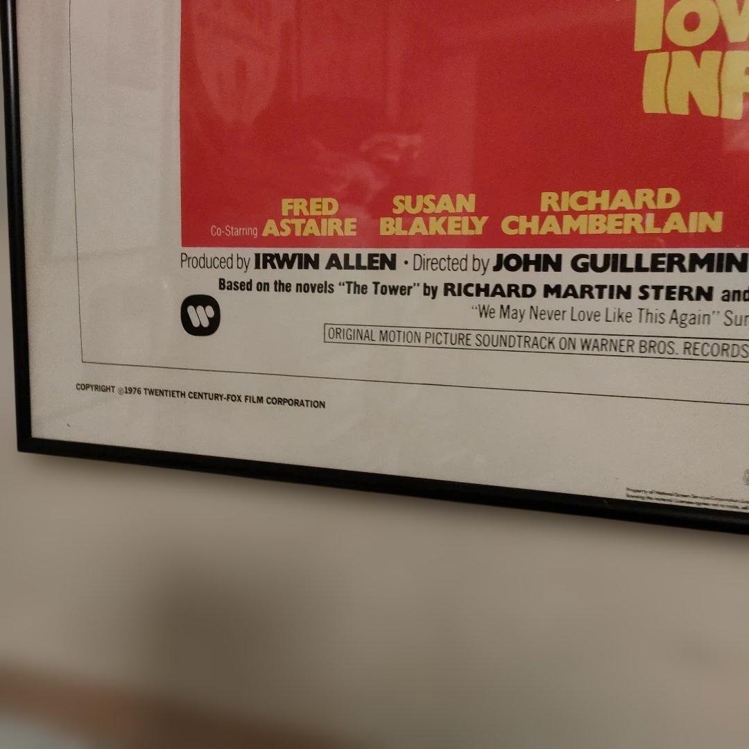 タワーリング・インフェルノ　　 初版ワンシートポスター　 スタイルB