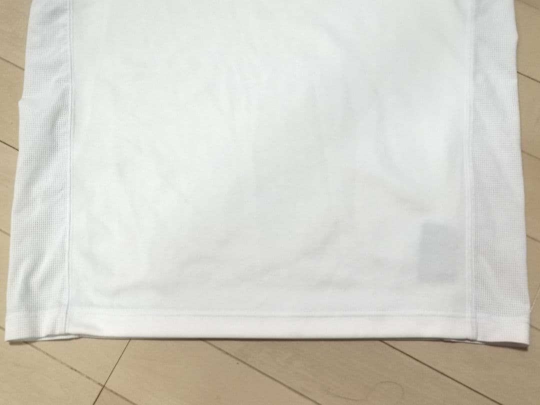 【Ｍサイズ・希少なサイドメッシュモデル】TFW49 モックネックTシャツ 白