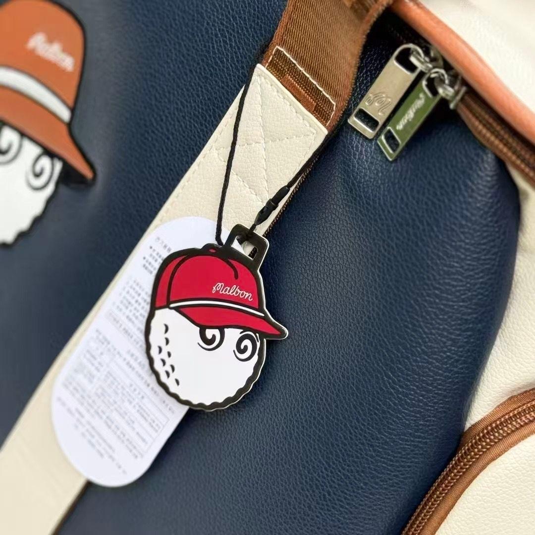 即発送対応●マルボンゴルフボストンバッグネイビー