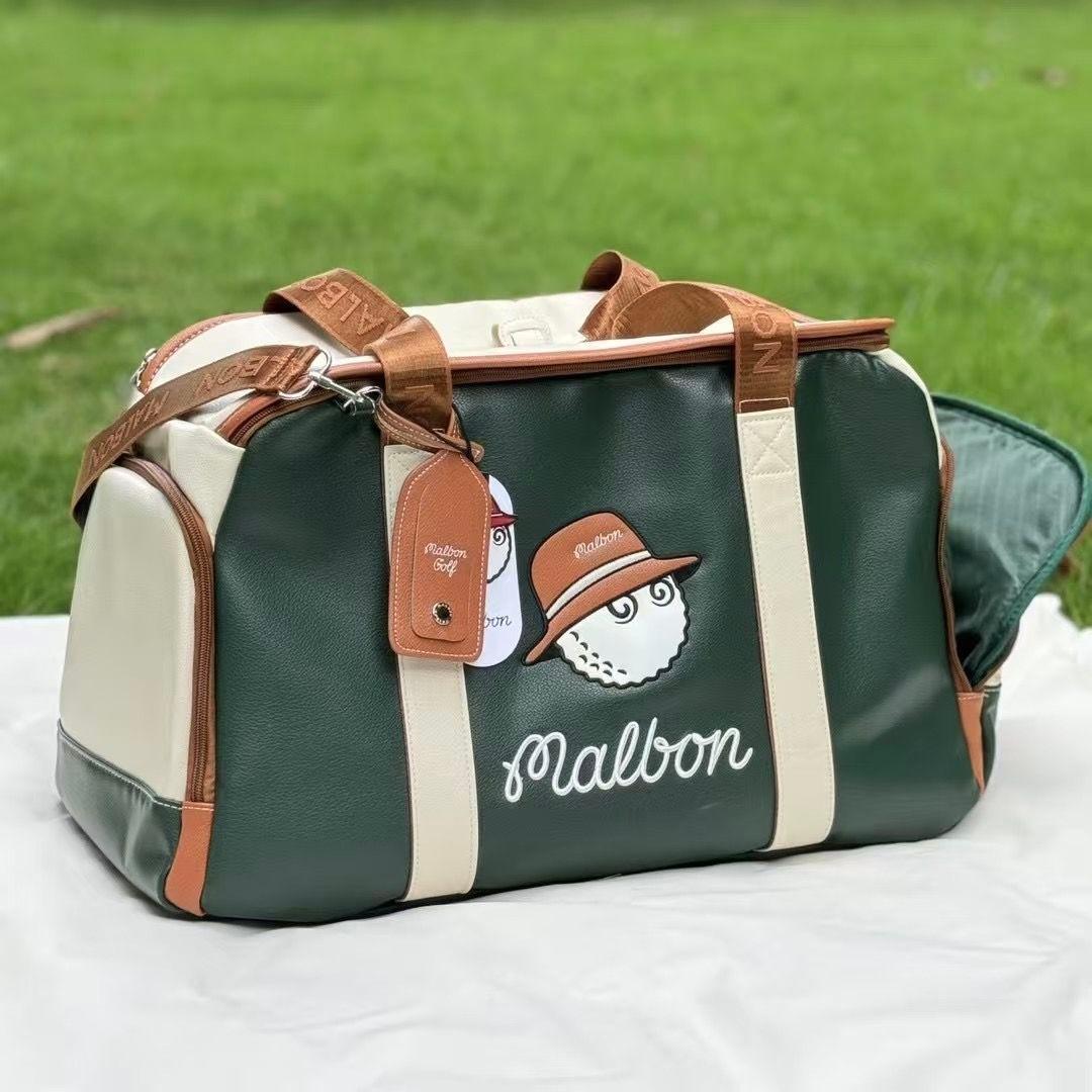 即発送対応●マルボンゴルフボストンバッグネイビー