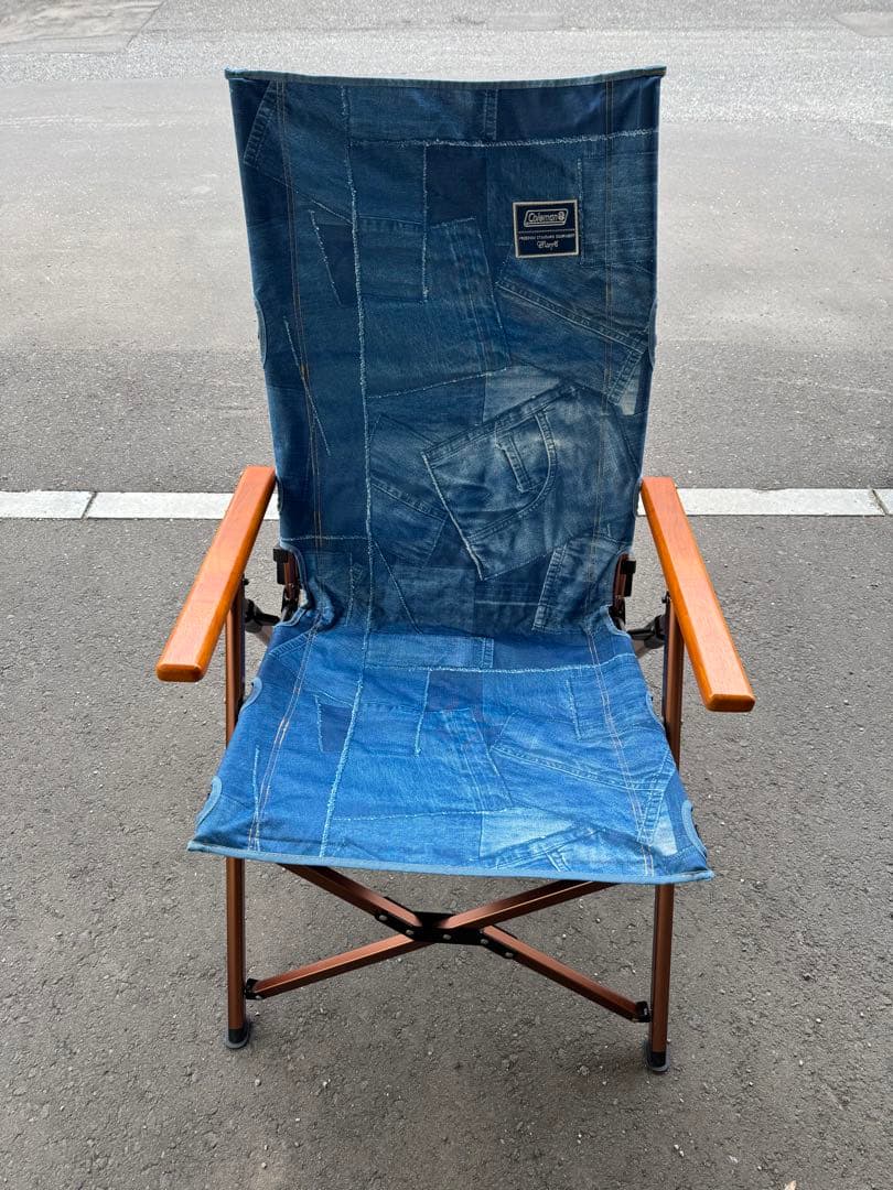 名品★コールマンColeman レイチェア　デニム