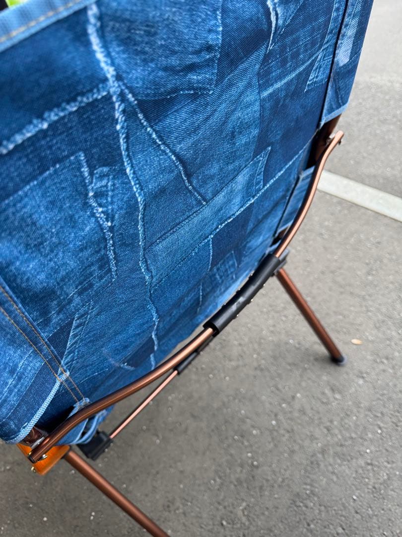 名品★コールマンColeman レイチェア　デニム