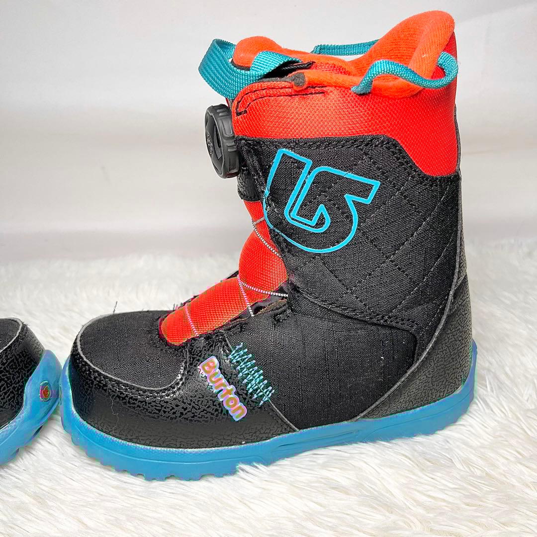 【良品】BURTON バートン GROM BOA 21cm キッズ スノブーツ