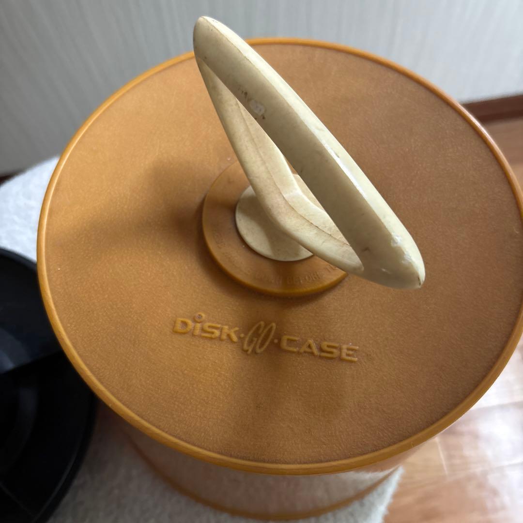 60s〜70s DISK CASE オレンジ レコードケース