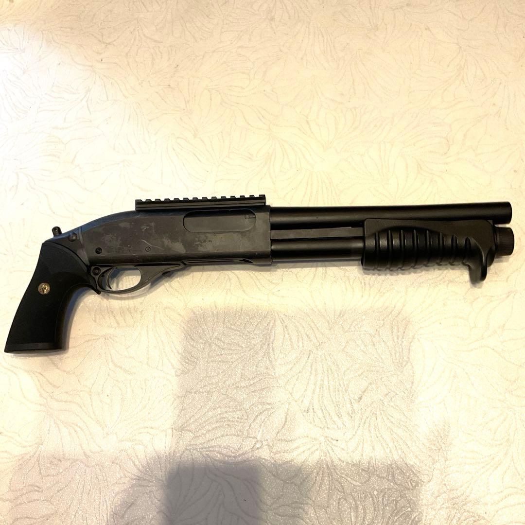 良品75m/s東京マルイ純正ガスショットガン6発、3発式18歳以上用