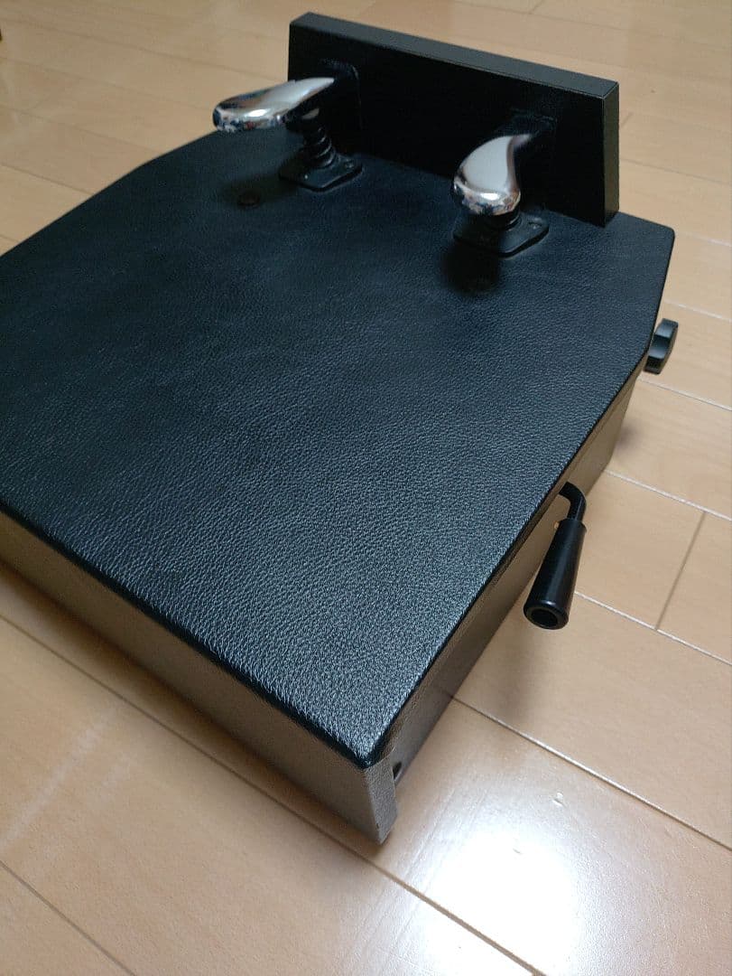 甲南ピアノ補充ペダル　ダブルペダル 黒