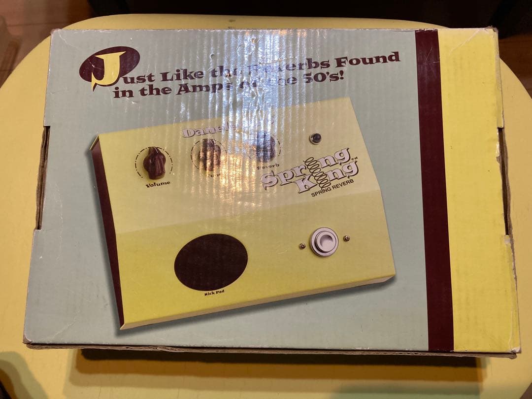 訳あり　Danelectro Spring King スプリングリバーブ