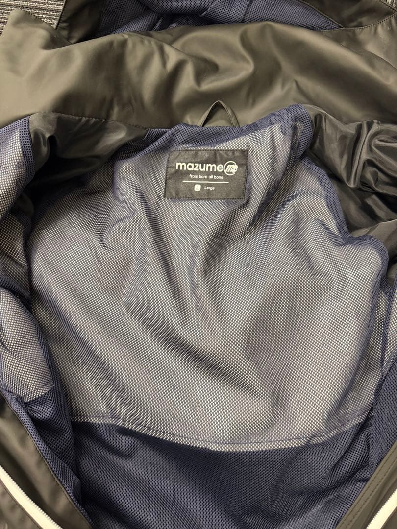 mazume ウェア 黒/白 フード付き