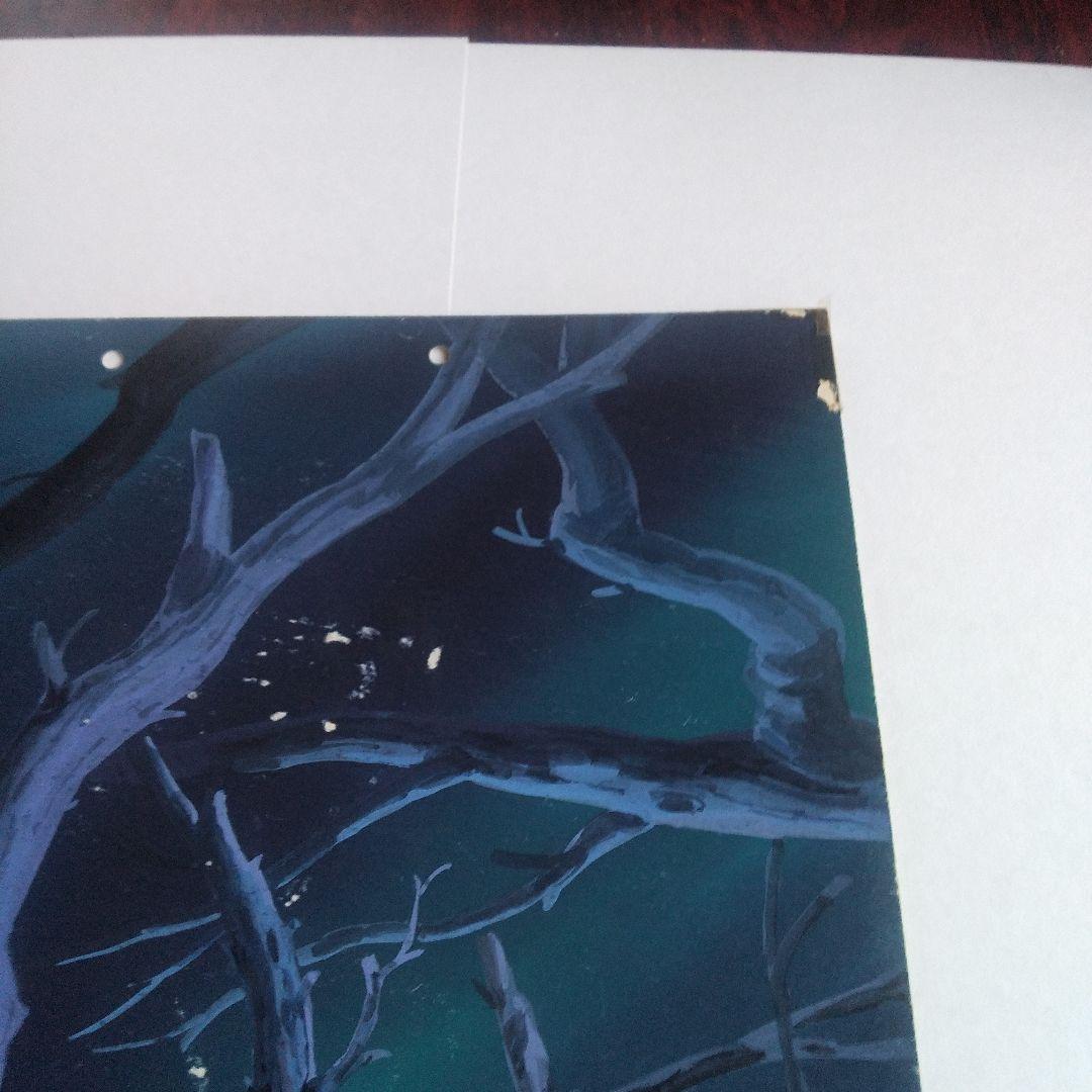 未来少年コナン ラナ セル画　同話背景付き　宮崎駿