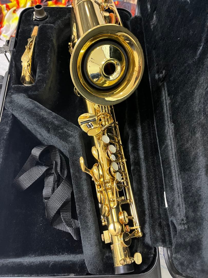 YAMAHA アルトサックス ゴールド ケース付き