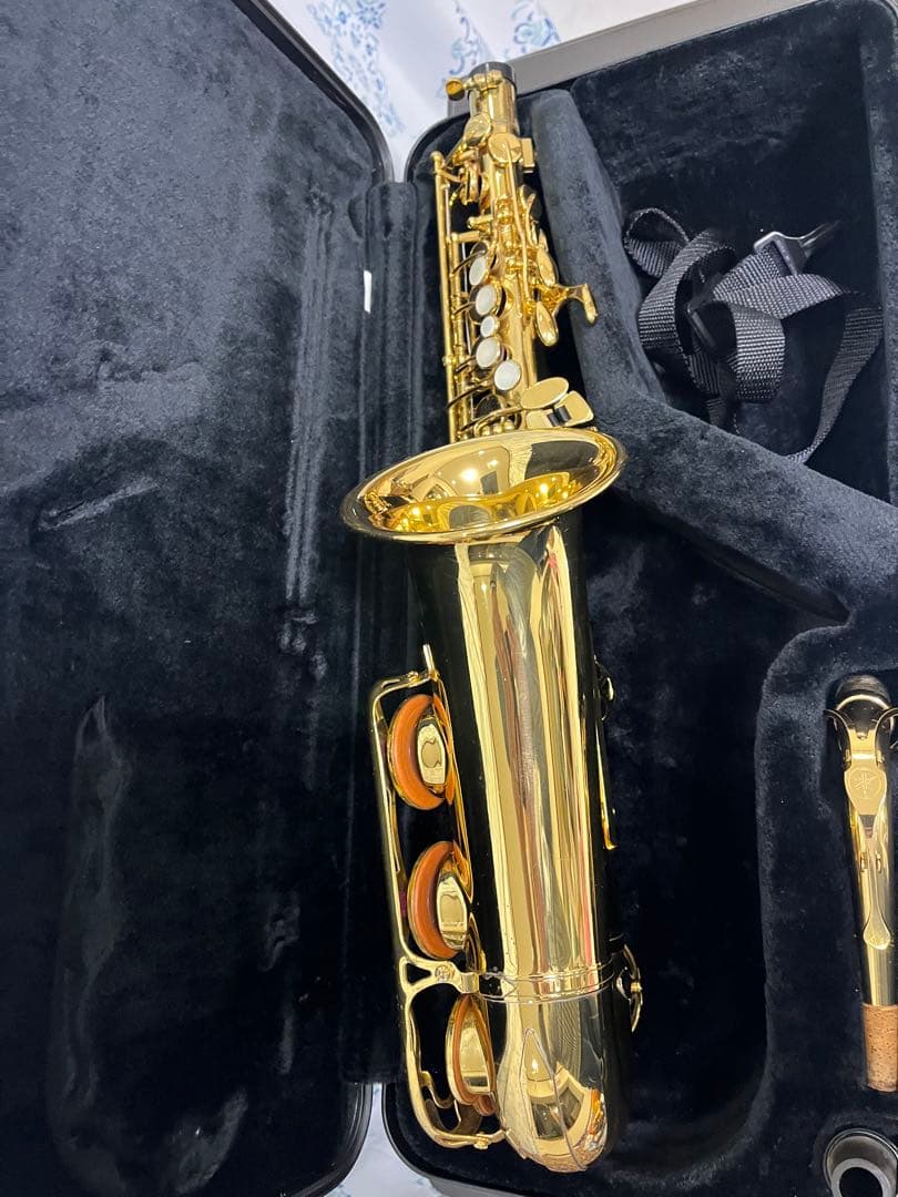 YAMAHA アルトサックス ゴールド ケース付き