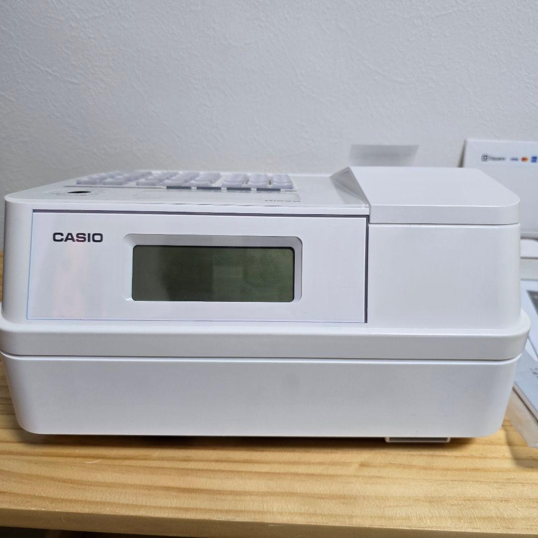 CASIO カシオ レジスター 電子レジ スクエア SR-S200 店名 美品