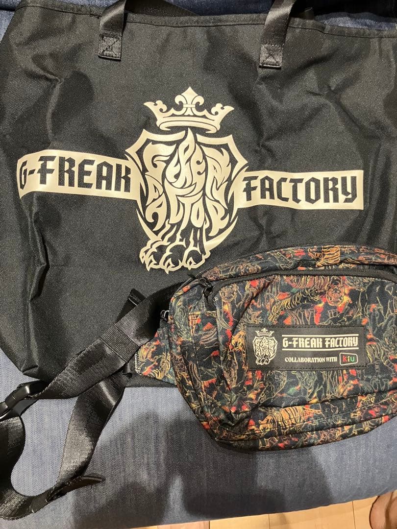 G-FREAK FACTORY トートバッグ & ウエストポーチ セット　kiu