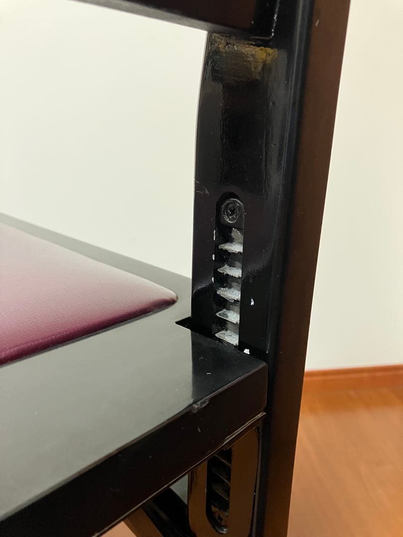 トムソン椅子　ピアノ椅子　背もたれ椅子