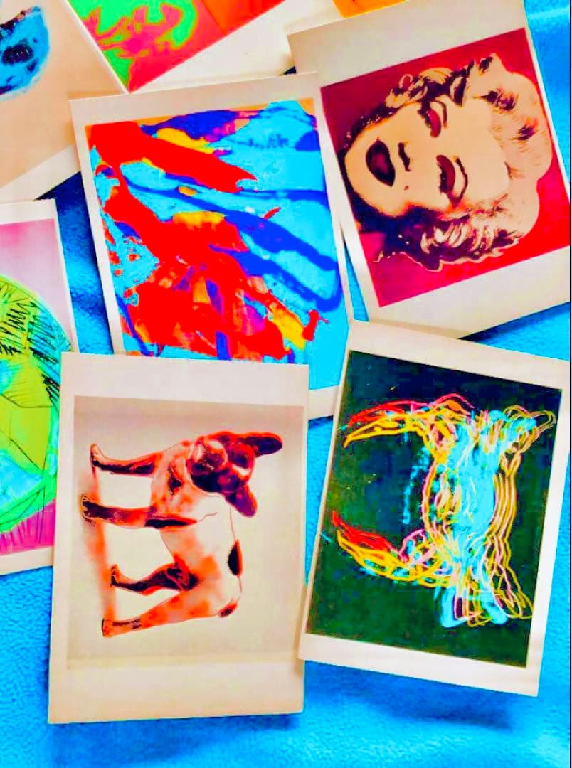 アンディ・ウォーホル★正規80sビンテージ★ポストカード★ポップアート★15枚