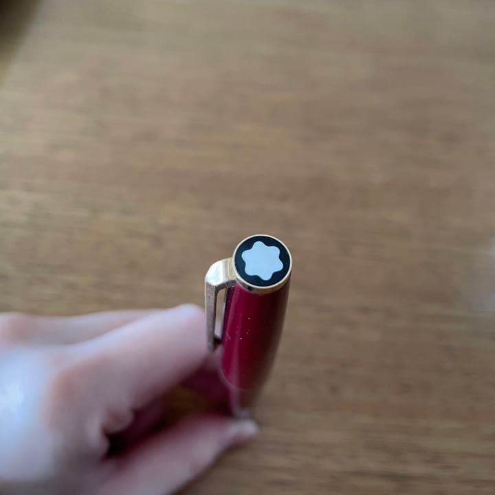 MONTBLANC モンブラン 万年筆 585 14K えんじ