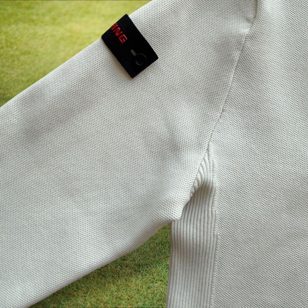 ブリーフィングゴルフ　ニット　白　S〜M相当　セーター　ホワイト　ゴルフ