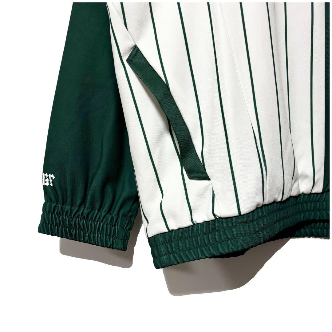 ラッセルノ ゴルフ バイカラー クルーネック プルオーバーブルゾン グリーン 6