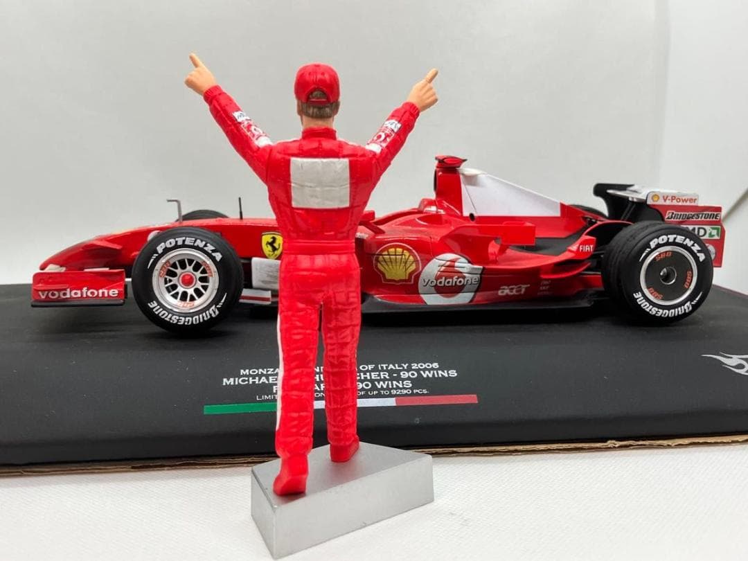 1/18★フェラーリ248F1★2006イタリアGP★M.シューマッハ通算90勝