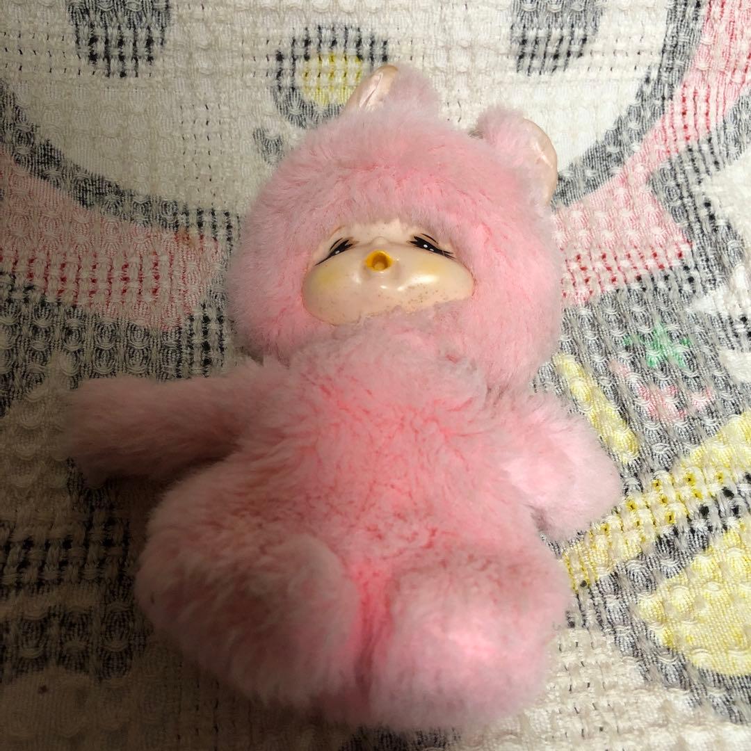 昭和レトロ　ヴィンテージ ハニートイズ　モンチッチ ぬいぐるみ　中古品