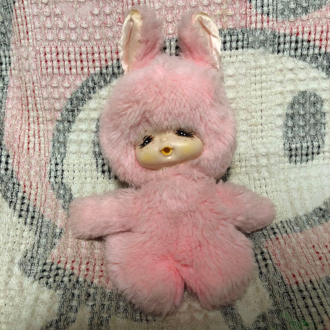 昭和レトロ　ヴィンテージ ハニートイズ　モンチッチ ぬいぐるみ　中古品