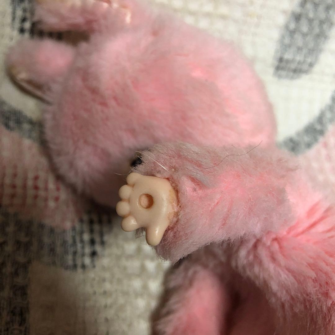 昭和レトロ　ヴィンテージ ハニートイズ　モンチッチ ぬいぐるみ　中古品