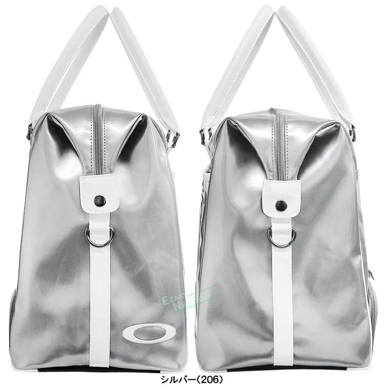新品 OAKLEY オークリー スカル ボストンバッグ シルバー