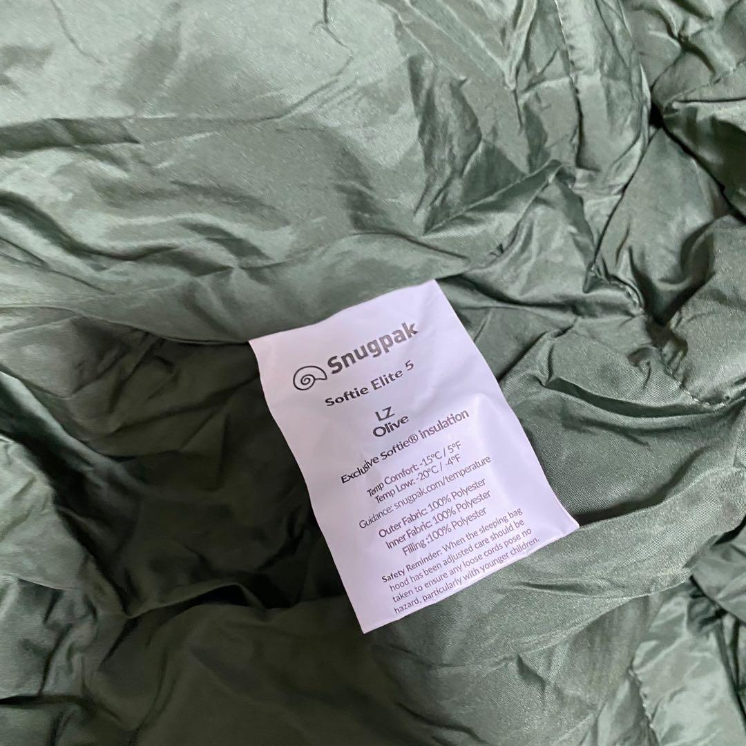 【美品】Snugpakソフティー エリート5 レフトジップ