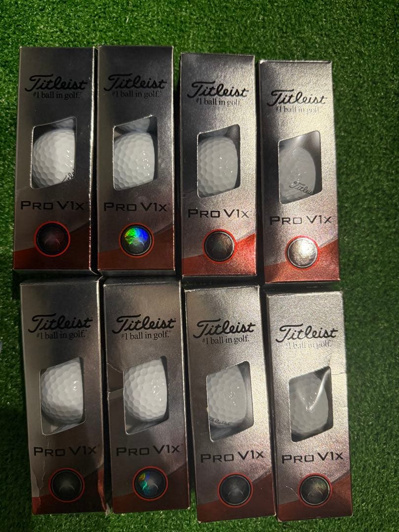 Titleist Pro V1x ゴルフボール 2ダースセット⑥