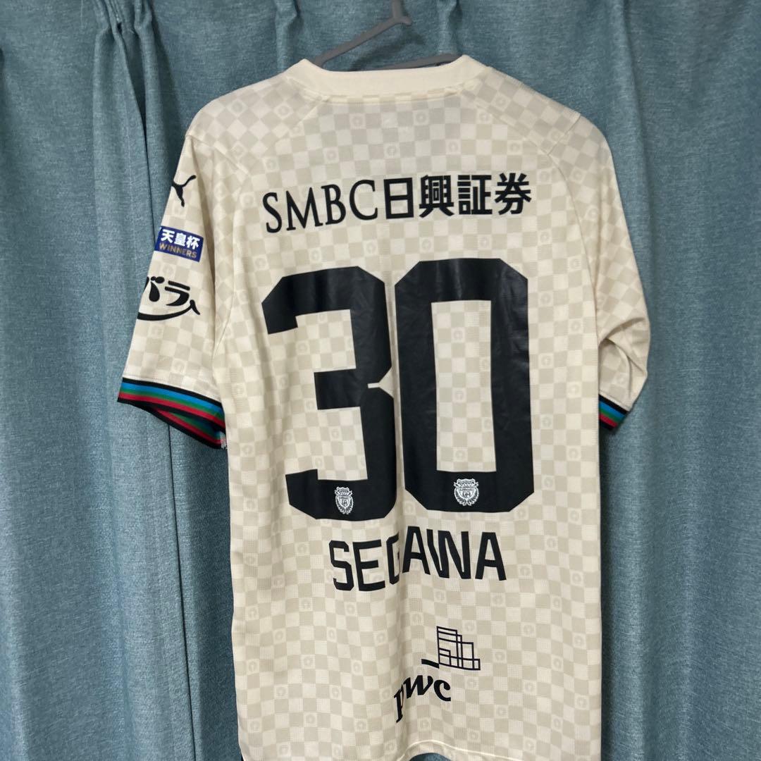 瀬川祐輔　川崎フロンターレ　2024年　2ndユニフォーム　Ｌサイズ