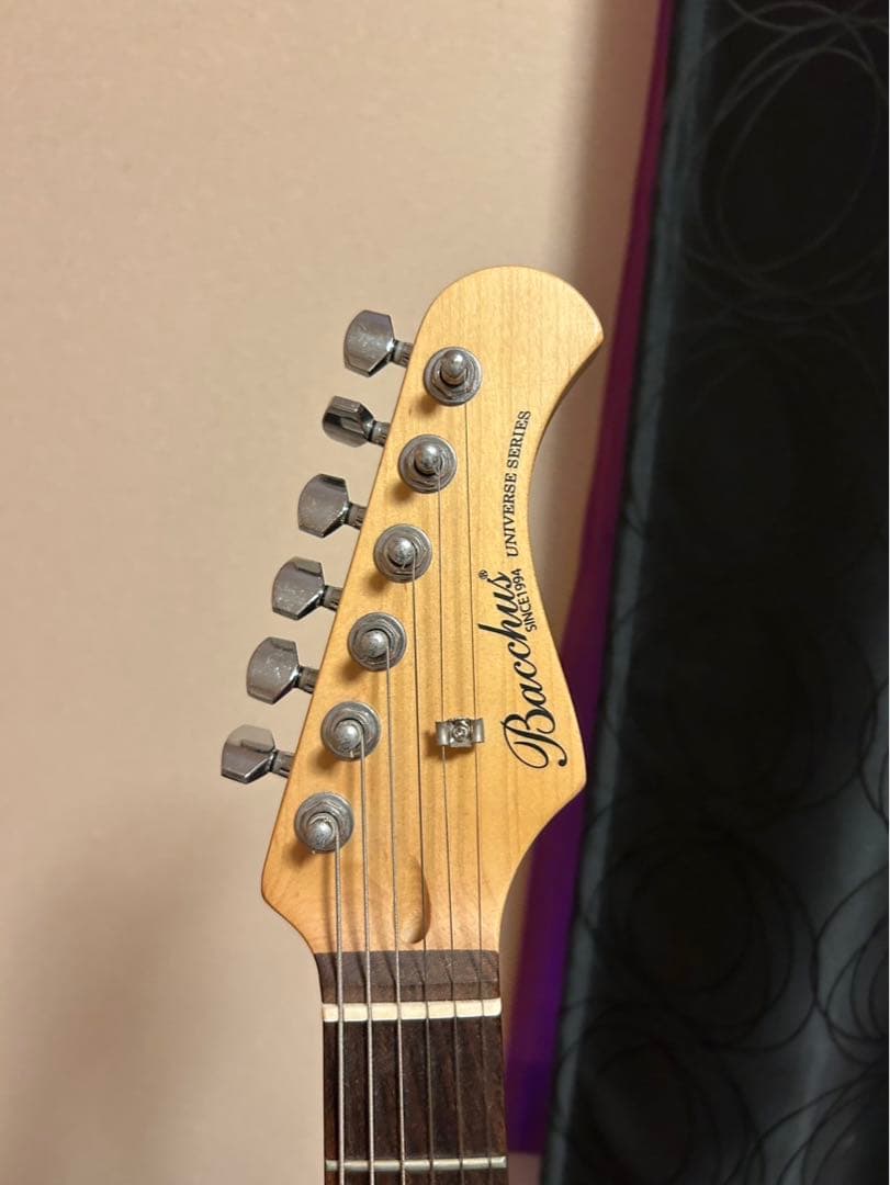 最終値下げ‼️ Bacchus エレキギター ブラック　GS mini