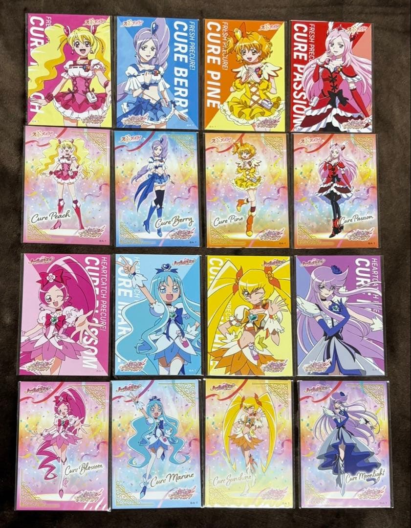 プリキュア　プリティピックアップフェア　ポストカード