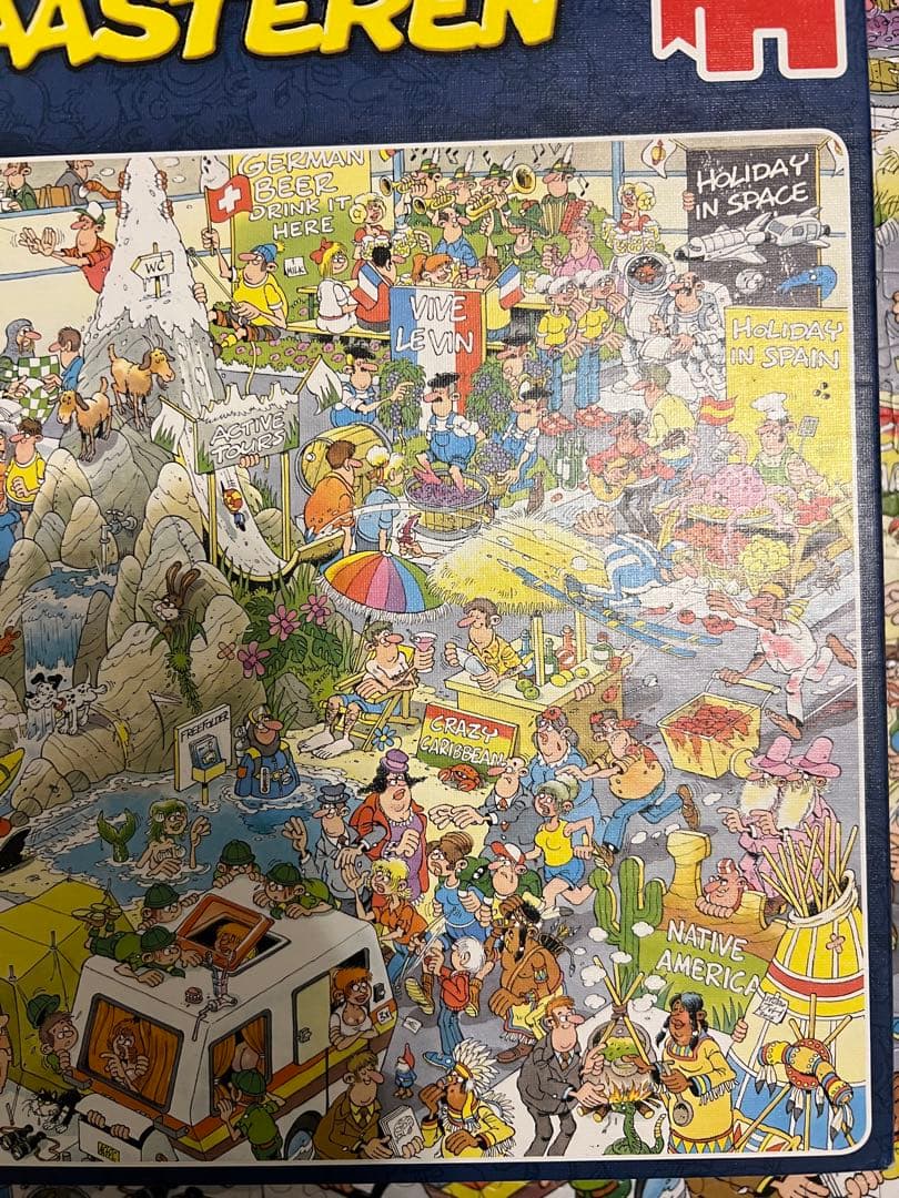 JAN VAN HAASTEREN 3点セット　コミックパズル 1000ピース