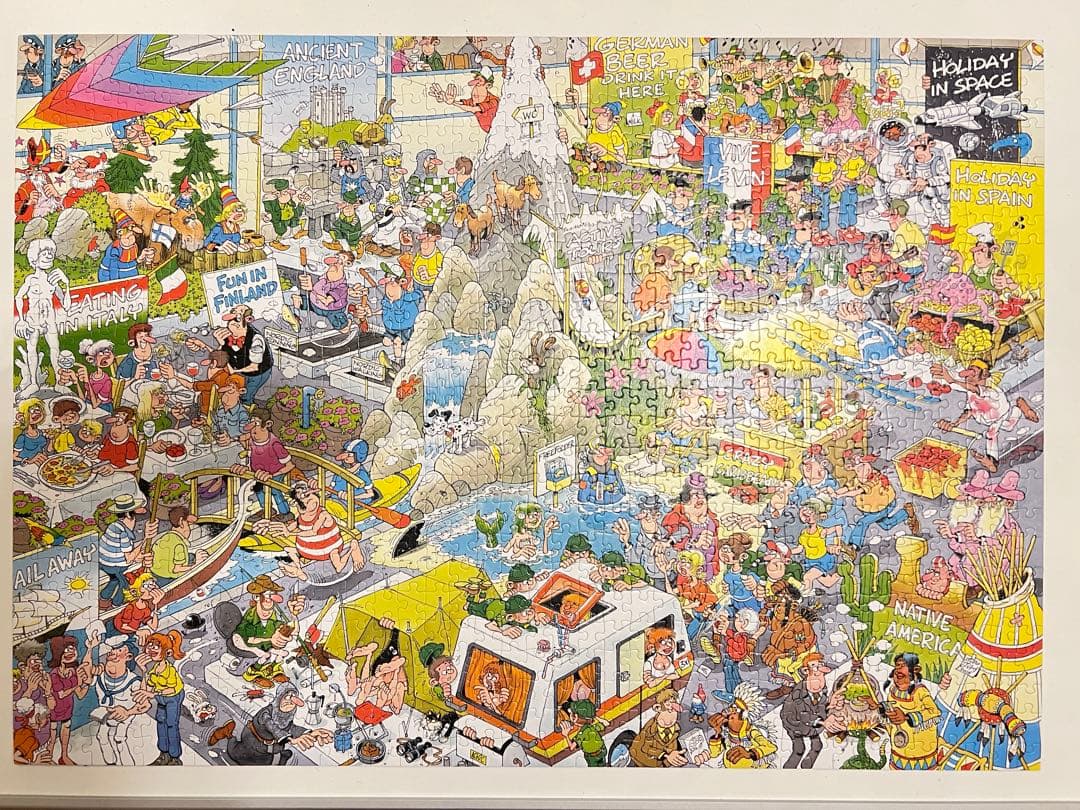 JAN VAN HAASTEREN 3点セット　コミックパズル 1000ピース