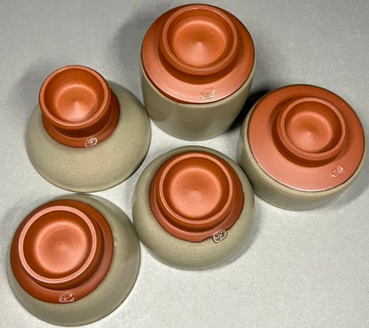 【エビス】酒器 徳利 酒盃 無名異焼 伊藤赤水 人間国宝 蔵出 酒杯 酒碗