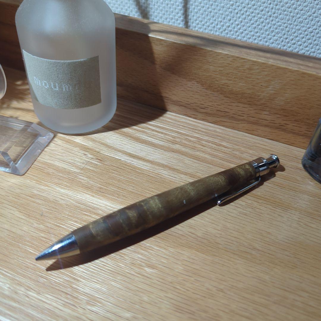 工房楔マーブルウッド0.5mm シャープペンシル カヴェコ箱付き