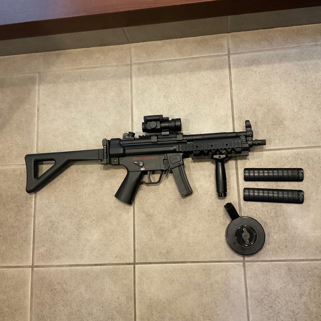 良品92m/s東京マルイ純正電動ガンMP5RASオーバーホールメンテ済良品